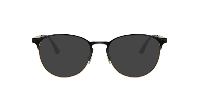 RB6375 Zwart op goud MetaalEyeglass Frames van B24, met getinte lenzen