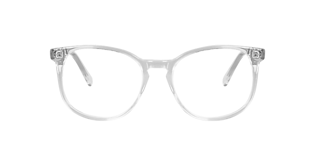 BARRON White Crystal AcetaatEyeglass Frames van B24, Vooraanzicht