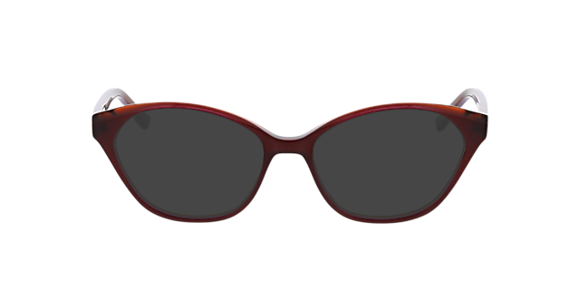 Nora Melkachtig rood  &  paars  &  oranje AcetaatEyeglass Frames van B24, met getinte lenzen