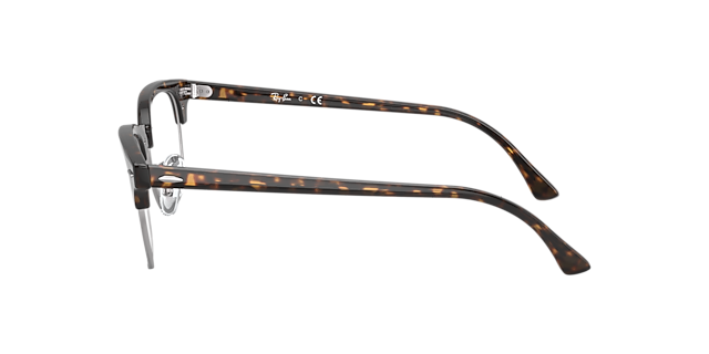 RB5154 Donker Havana AcetaatEyeglass Frames van B24, Zijaanzicht