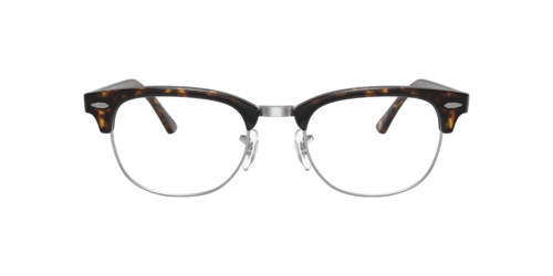 Ray-Ban - RB5154, Dunkelhavana/Dark Havana/White Transparent, Größe: Large