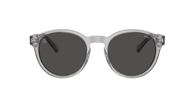 PH4192 Glänzendes transparentes Grau AcetatSunglass Frames von B24, mit getönten Gläsern