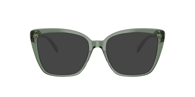 MK4110U Smokey Olive Transparent AcetatEyeglass Frames von B24, mit getönten Gläsern
