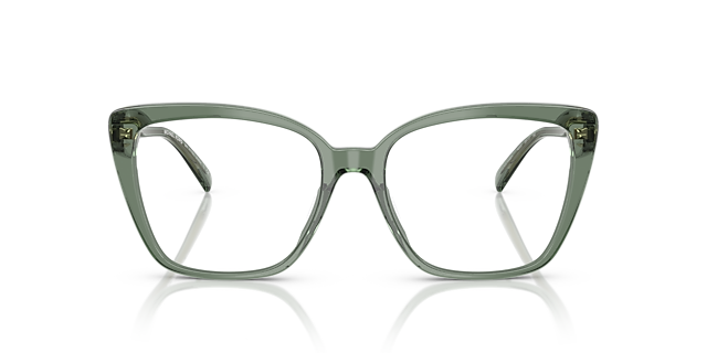 MK4110U Smokey Olive Transparent AcetatEyeglass Frames von B24, Vorderansicht