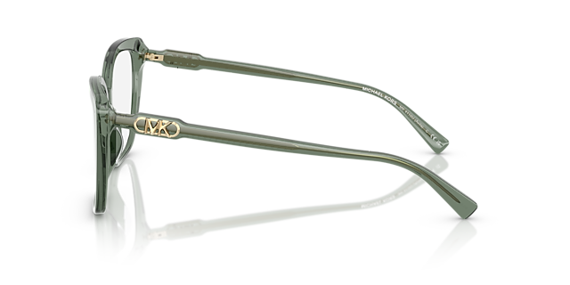 MK4110U Smokey Olive Transparent AcetatEyeglass Frames von B24, Seitenansicht