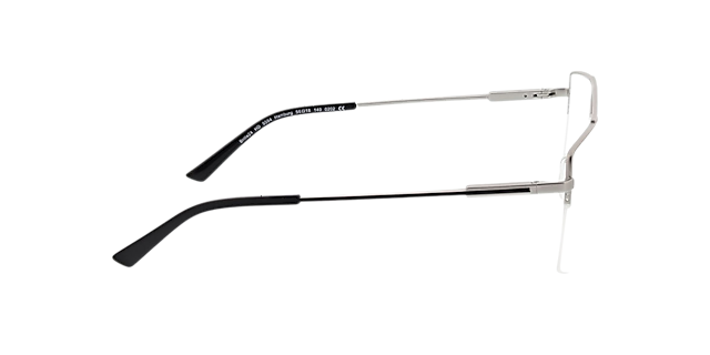Hamburg Silber matt MetallEyeglass Frames von B24, Seitenansicht