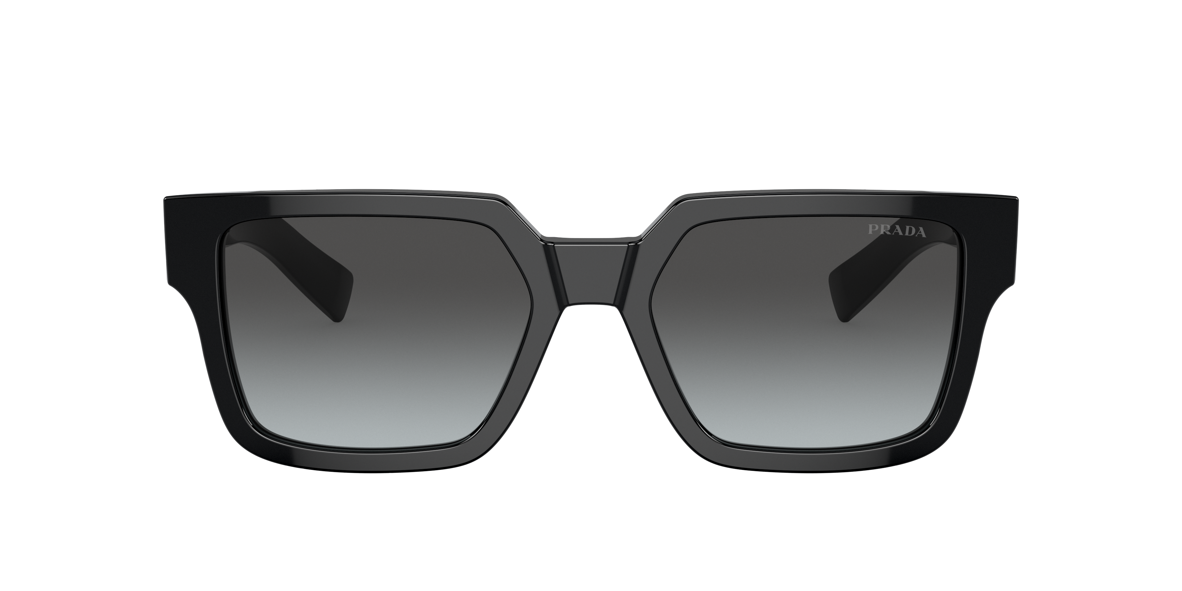 PR 03ZS Schwarz AcetatSunglass Frames von B24, mit getönten Gläsern