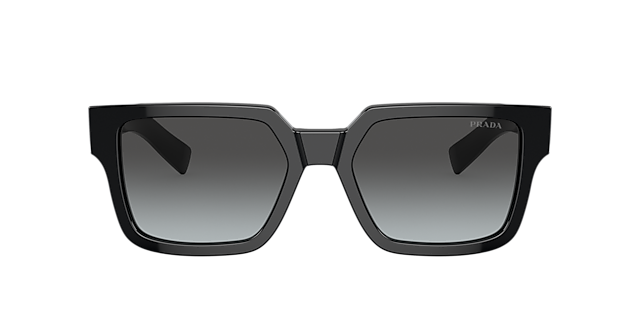 PR 03ZS Schwarz AcetatSunglass Frames von B24, mit getönten Gläsern