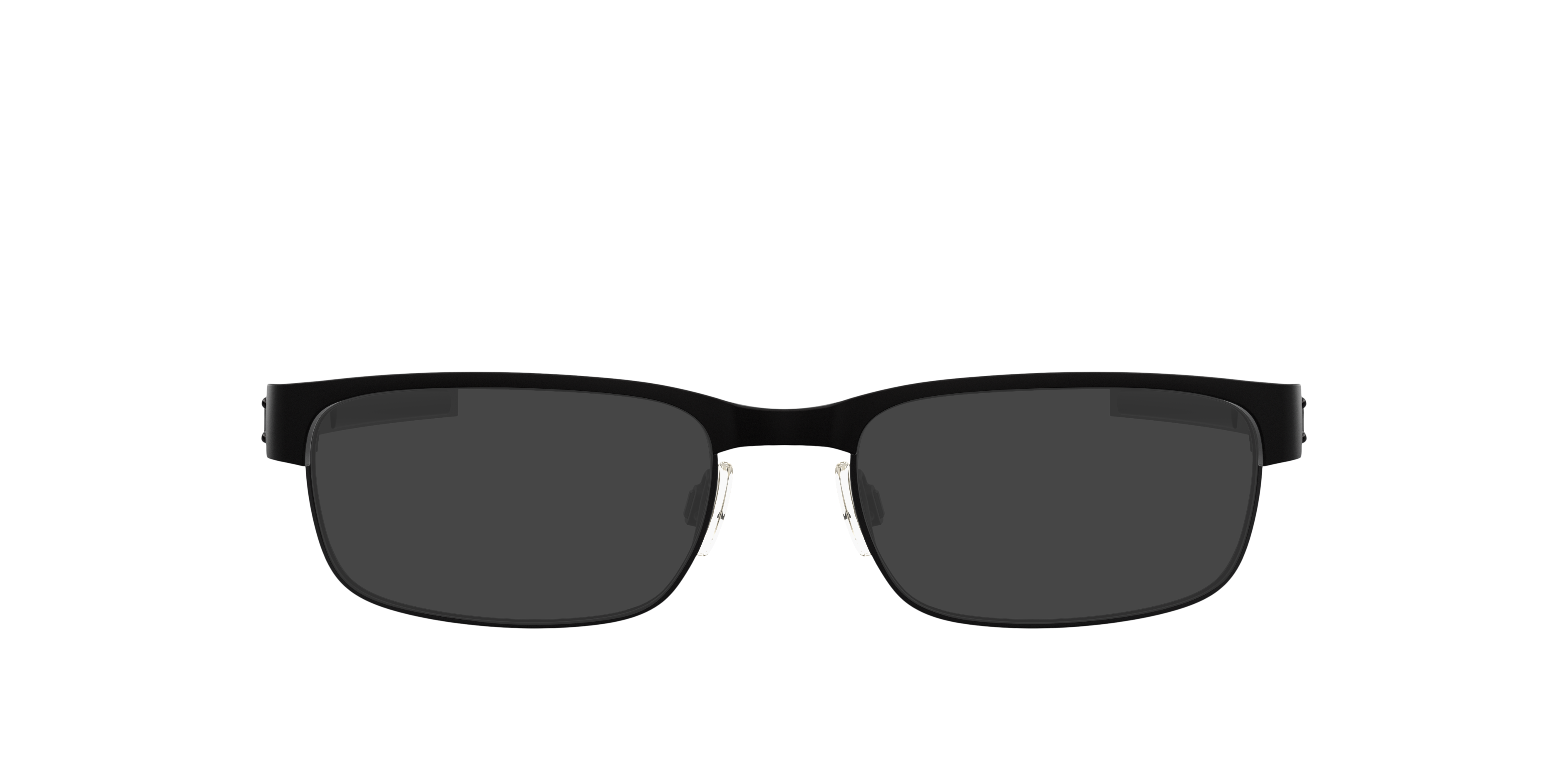 Metal Plate™ Matzwart TitaanEyeglass Frames van B24, met getinte lenzen