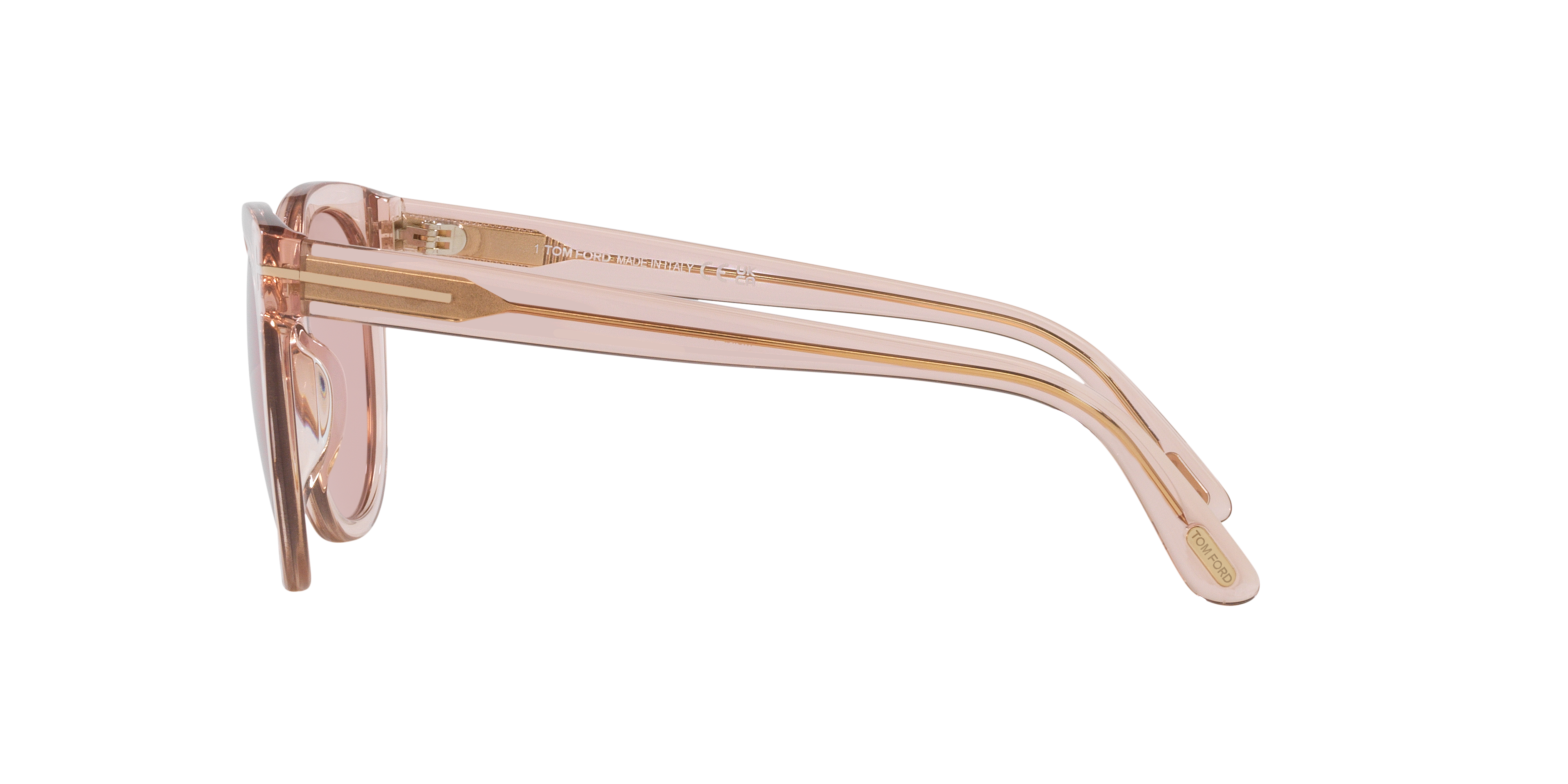 Moira Pink Shiny AcetatSunglass Frames von B24, Seitenansicht