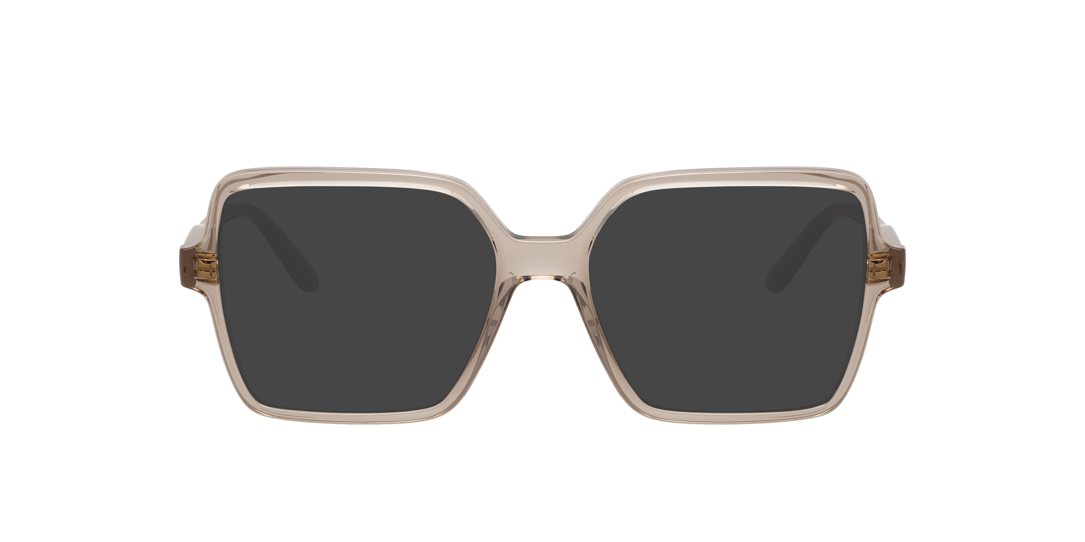 VO5702 Karamell transparent KunststoffEyeglass Frames von B24, mit getönten Gläsern