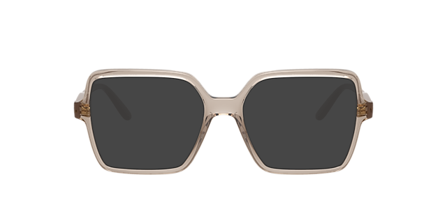 VO5702 Karamell transparent KunststoffEyeglass Frames von B24, mit getönten Gläsern