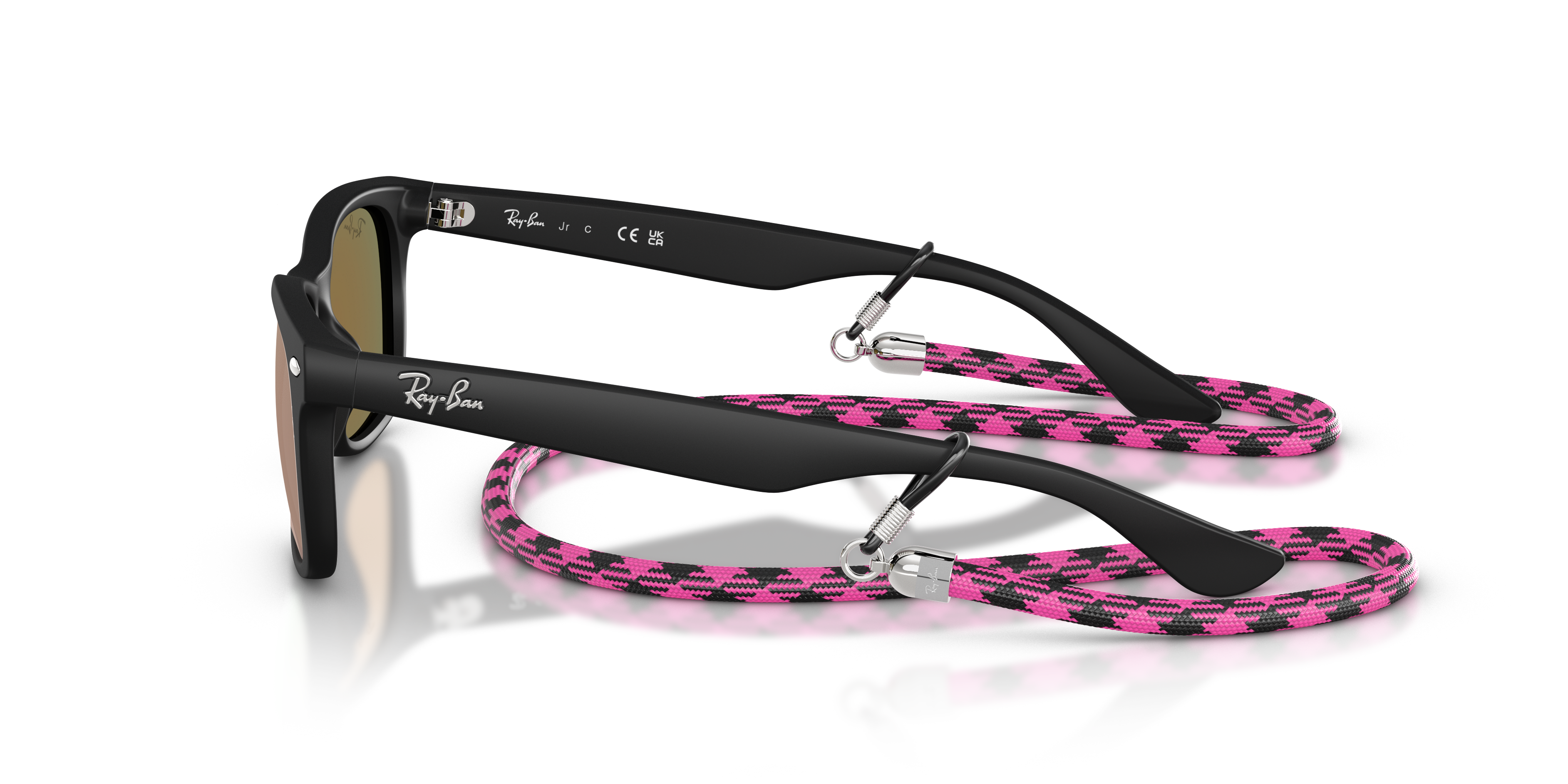 RB9052S Rubber Black KunststoffSunglass Frames von B24, Seitenansicht