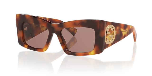 GG1842S Tortoise Blonde AcetatSunglass Frames von B24, Dreiviertelansicht