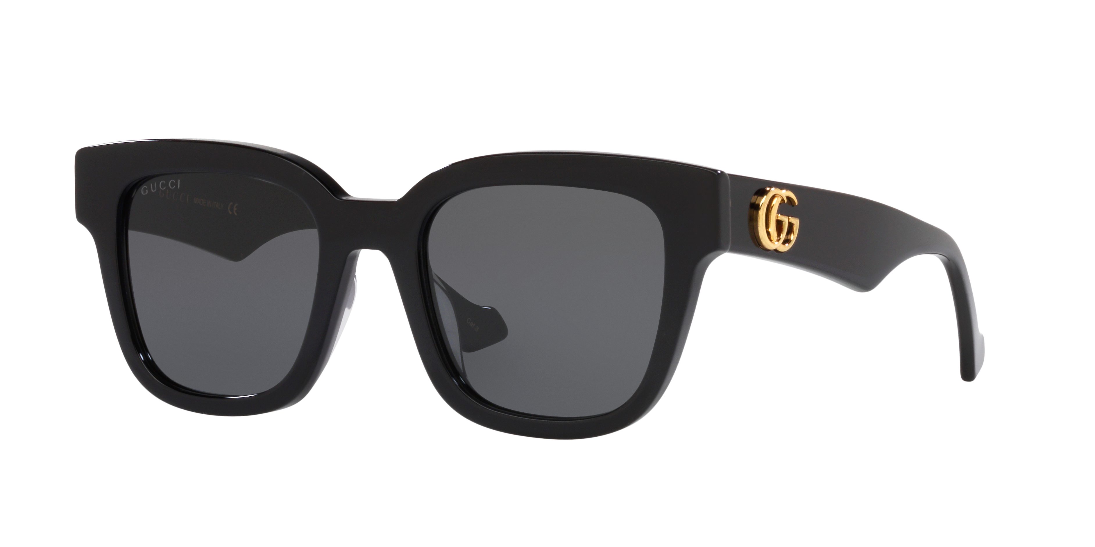 GG0998S Schwarz AcetatSunglass Frames von B24, Dreiviertelansicht