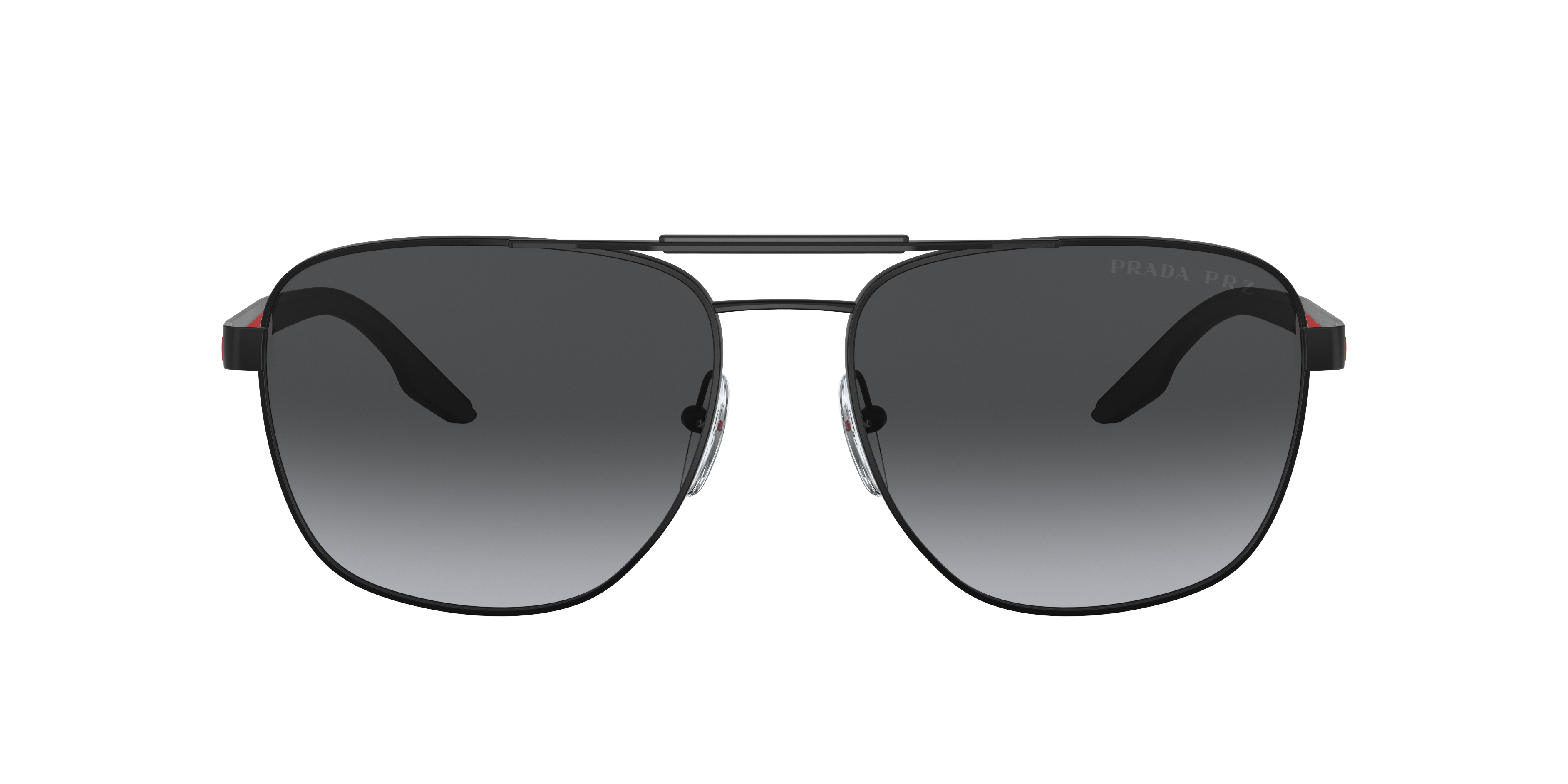 PS 53XS Matt Schwarz MetallSunglass Frames von B24, mit getönten Gläsern