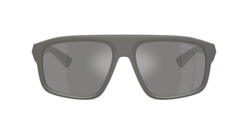 Prada Linea Rossa - PS B02S, Herren, Metal Grey/Matte Black, Größe: X-Large