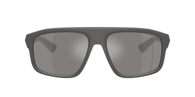 PS B02S Metal Grey KunststoffSunglass Frames von B24, mit getönten Gläsern