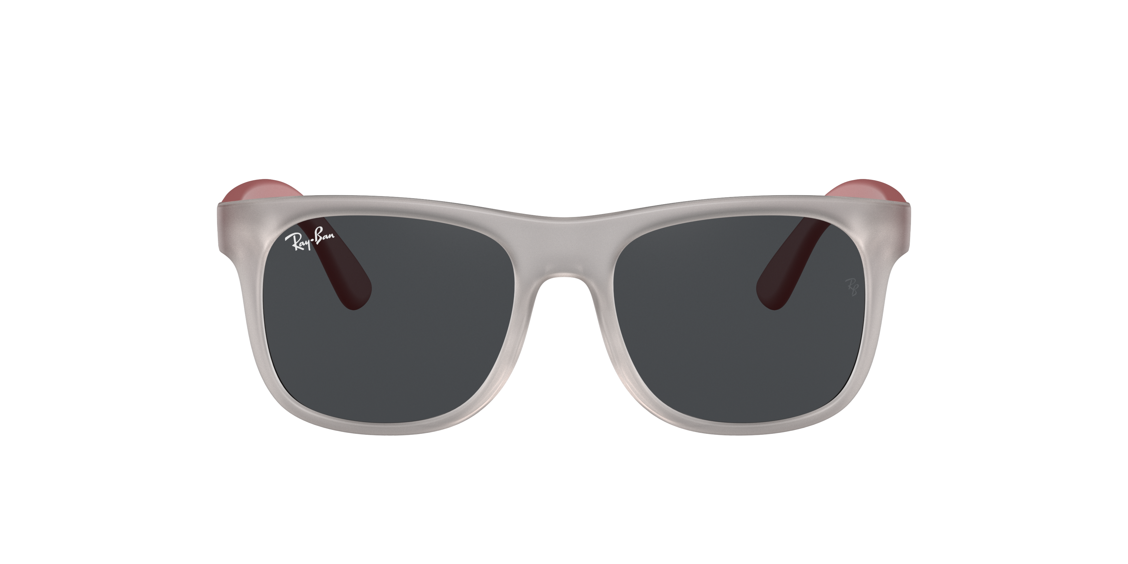 RB9069S Transparant grijs KunststofSunglass Frames van B24, met getinte lenzen