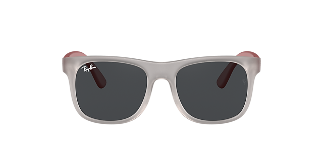 RB9069S Transparant grijs KunststofSunglass Frames van B24, met getinte lenzen