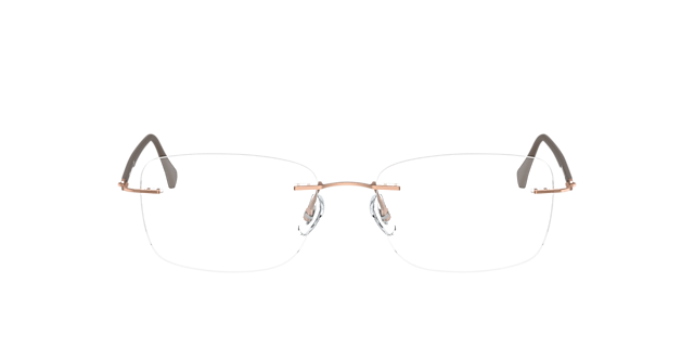 RB8725 Hellbraun TitanEyeglass Frames von B24, Vorderansicht