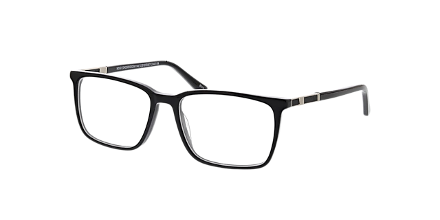 John Schwarz AcetatEyeglass Frames von B24, Dreiviertelansicht