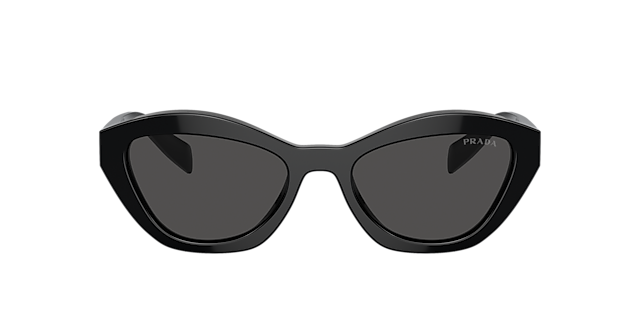 PR A02S Schwarz AcetatSunglass Frames von B24, mit getönten Gläsern