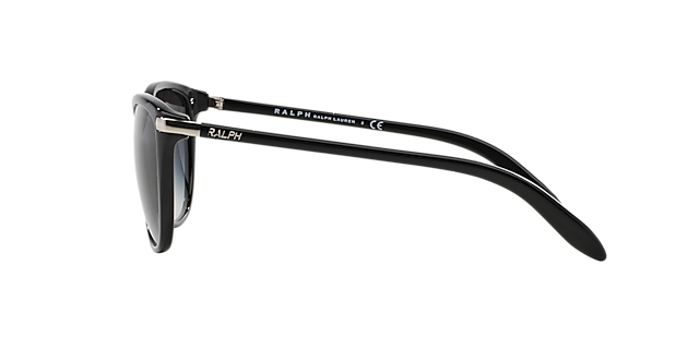 RA5160 Schwarz glänzend AcetatSunglass Frames von B24, Seitenansicht