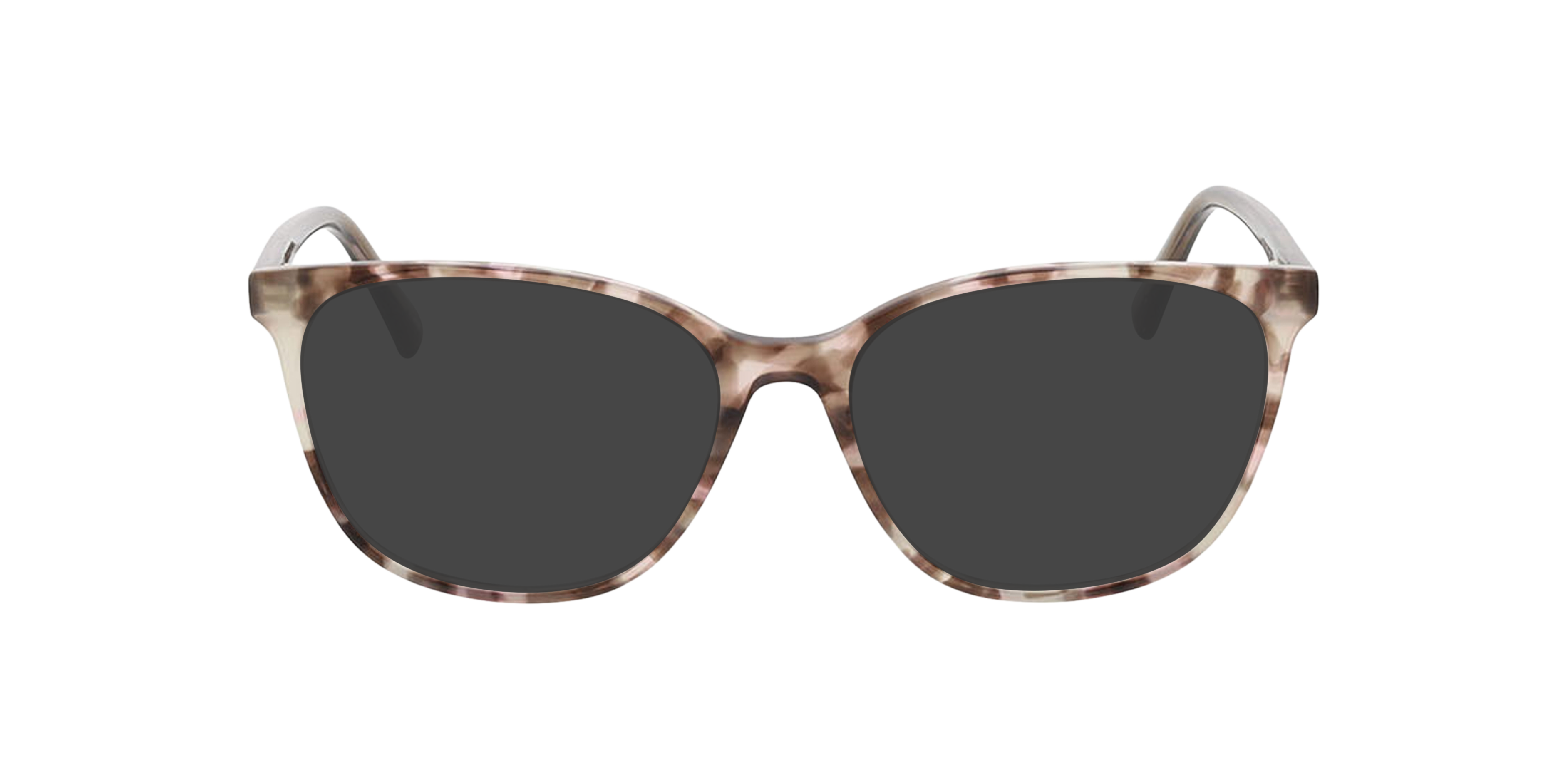 Samantha Gestippeld bruin roze Havana AcetaatEyeglass Frames van B24, met getinte lenzen