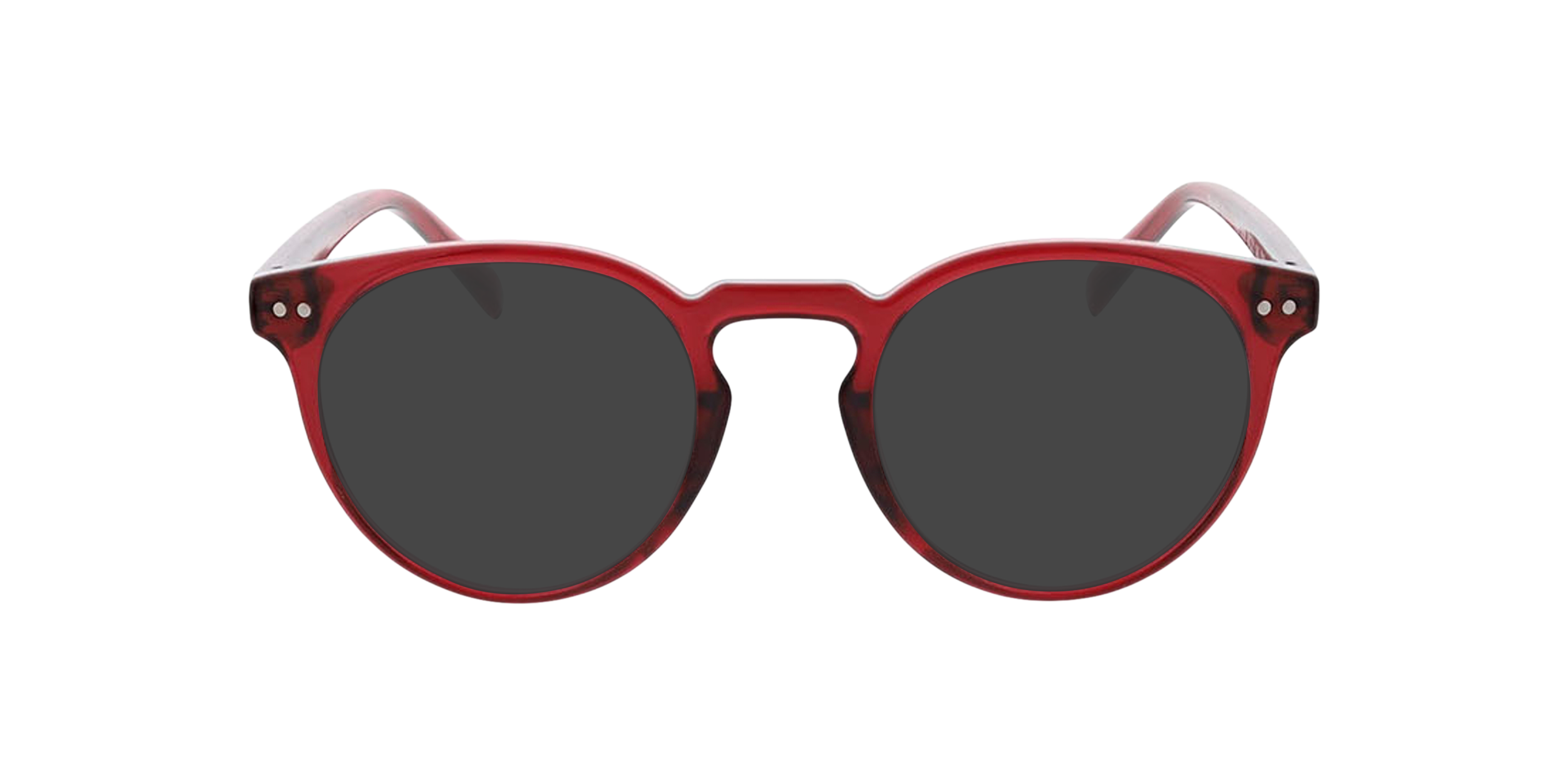 San Jose Kristalrood KunststofEyeglass Frames van B24, met getinte lenzen