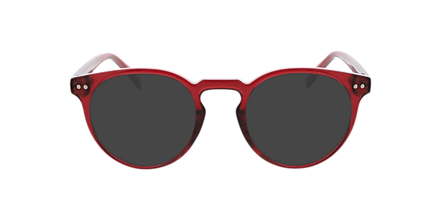 San Jose Kristalrood KunststofEyeglass Frames van B24, met getinte lenzen