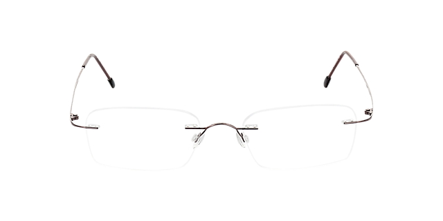 Davos Braun TitanEyeglass Frames von B24, Vorderansicht