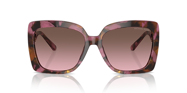 MK2213 Plum Graphic Tortoise AcetatSunglass Frames von B24, Vorderansicht