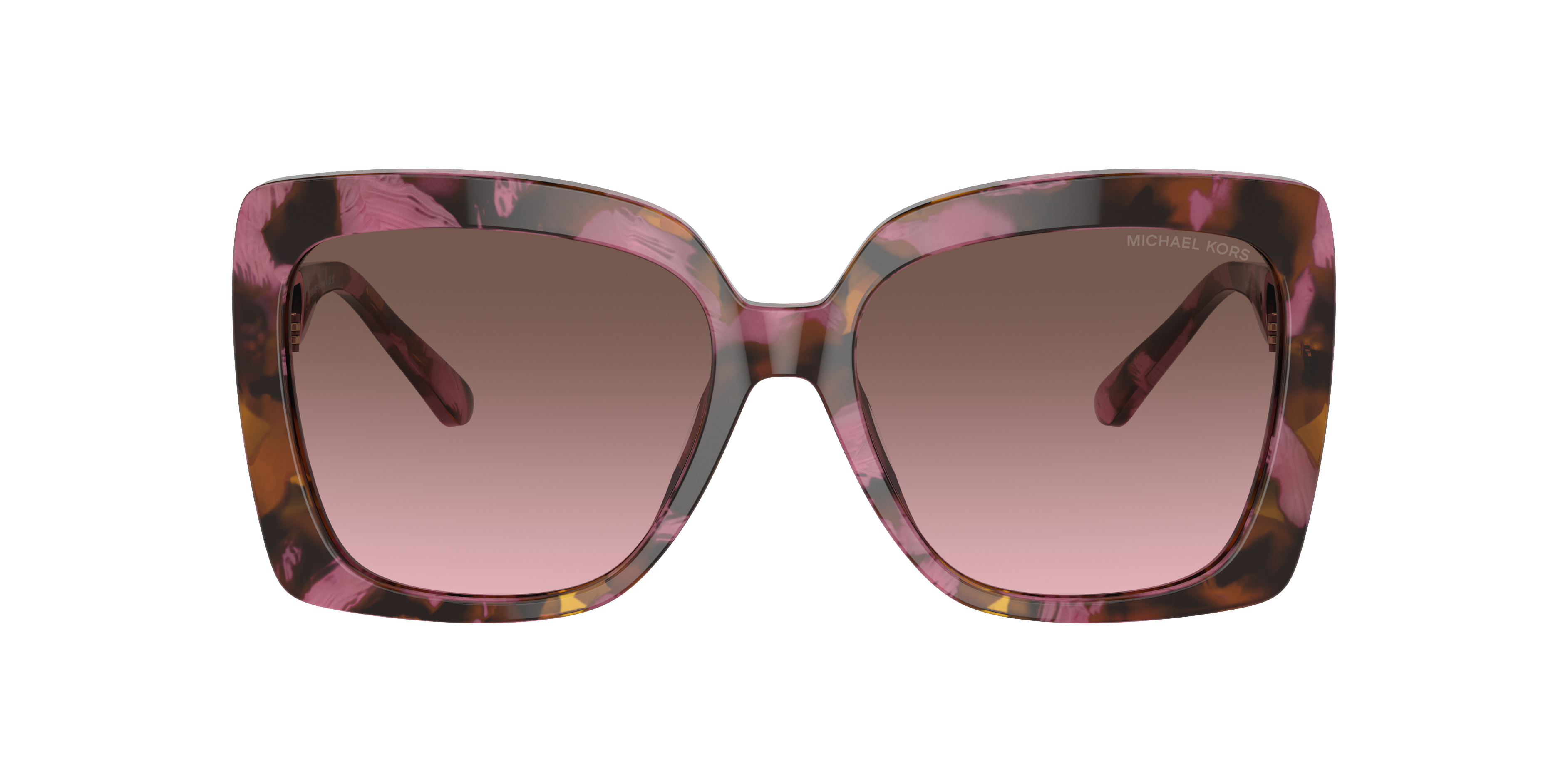 MK2213 Plum Graphic Tortoise AcetatSunglass Frames von B24, mit getönten Gläsern