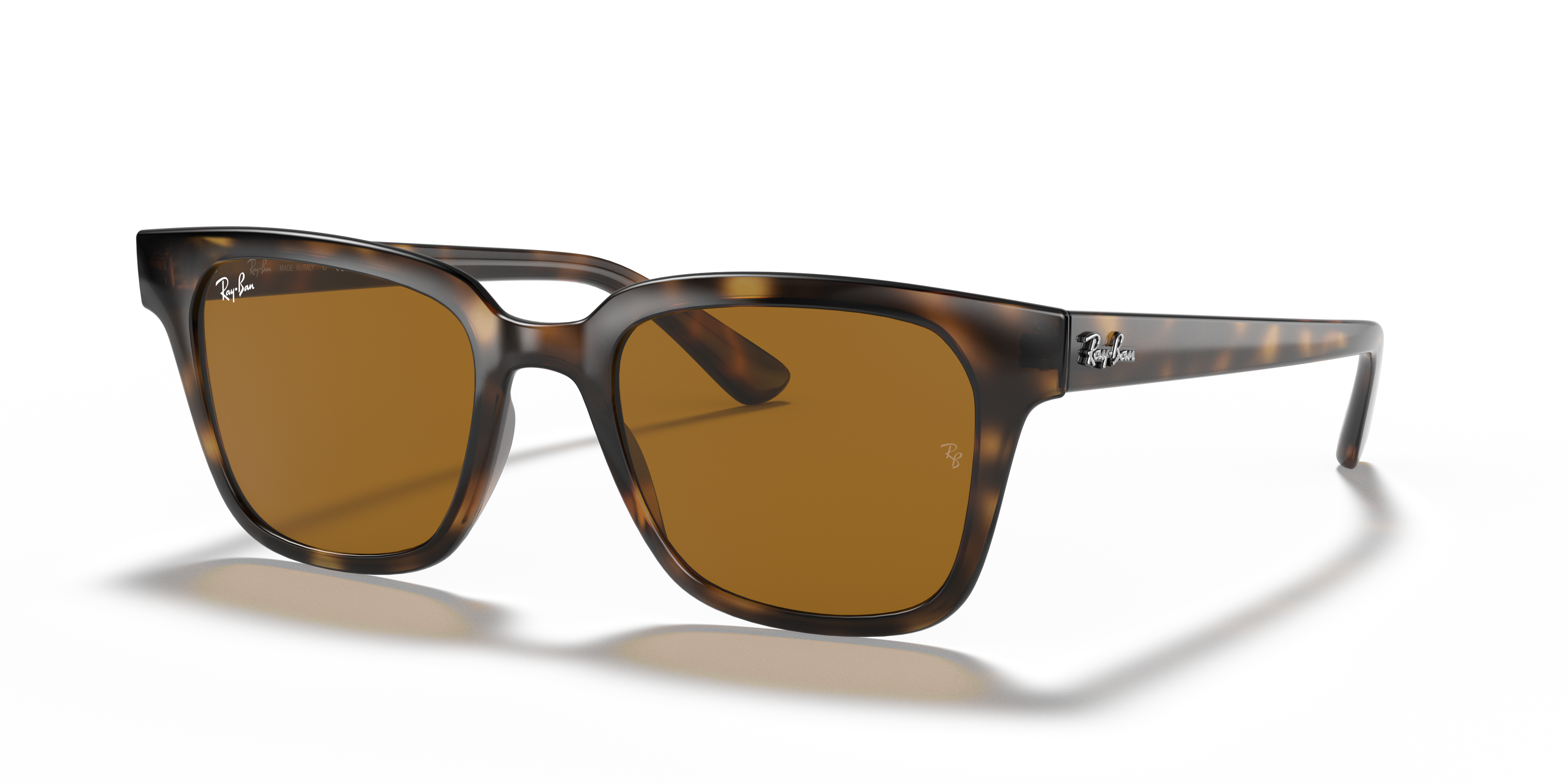 RB4323 Hellhavana KunststoffSunglass Frames von B24, Dreiviertelansicht