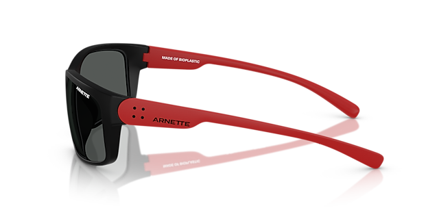 AN4242 Matt Schwarz KunststoffSunglass Frames von B24, Seitenansicht