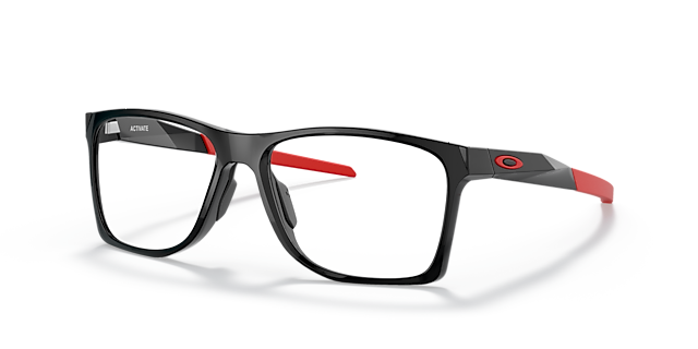 Activate Black Ink KunststoffEyeglass Frames von B24, Dreiviertelansicht