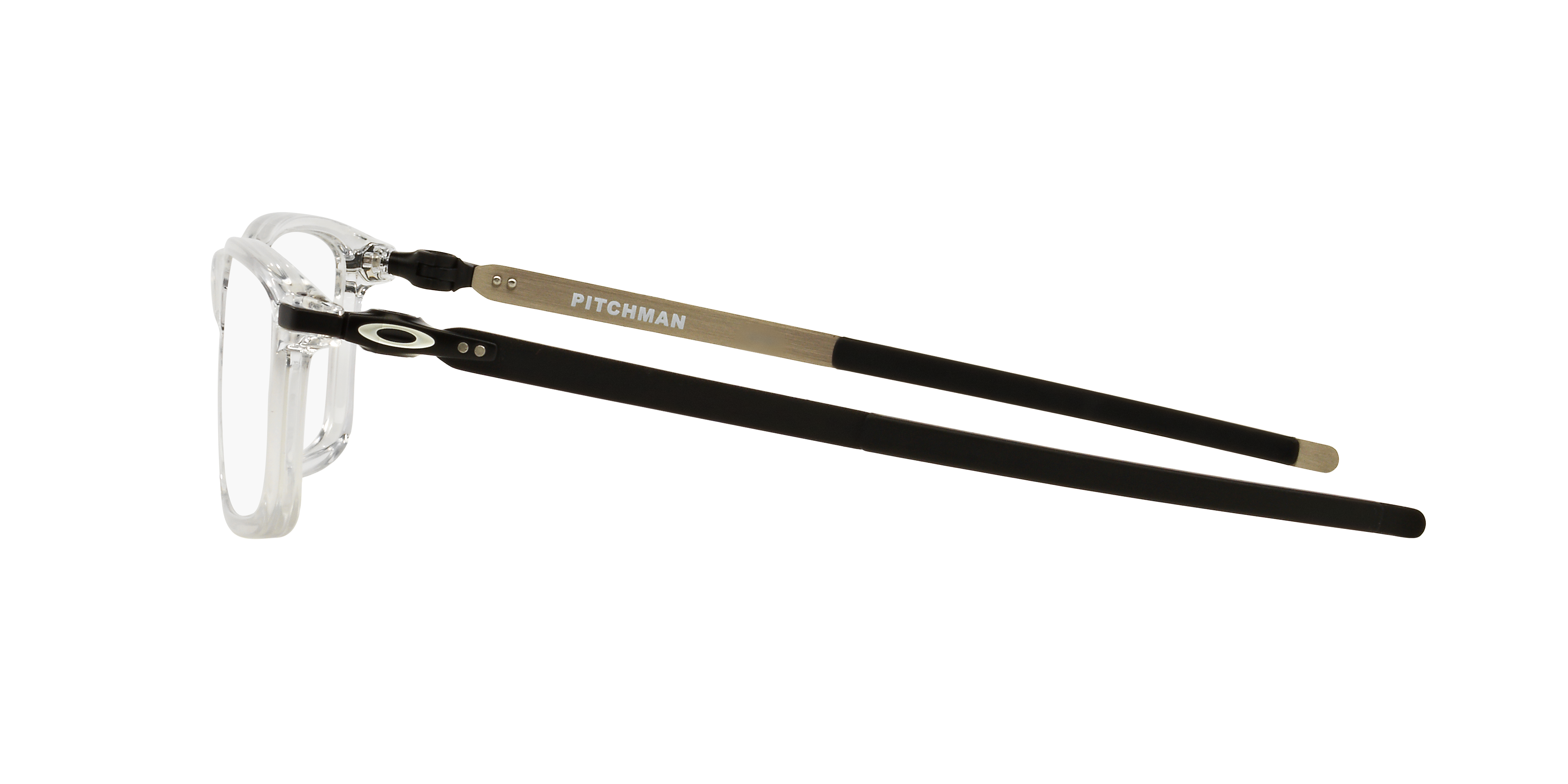 Pitchman™ Helder KunststofEyeglass Frames van B24, Zijaanzicht