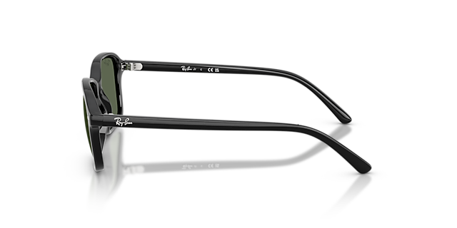 RB9131S Zwart KunststofSunglass Frames van B24, Zijaanzicht