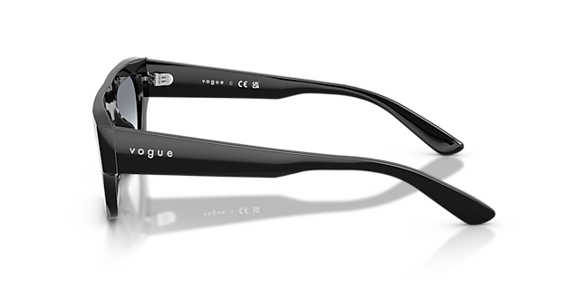 VO5694SU Schwarz AcetatSunglass Frames von B24, Seitenansicht