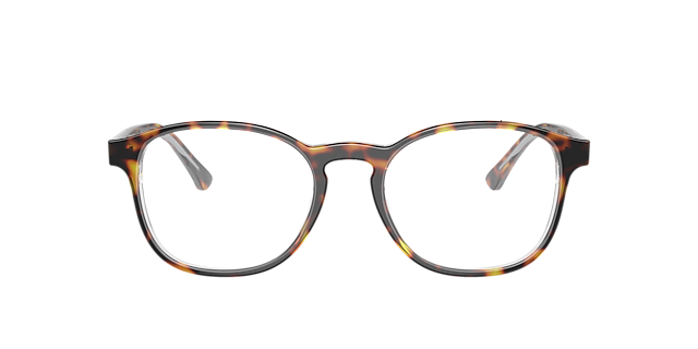 RB5417 Havana auf Transparent AcetatEyeglass Frames von B24, Vorderansicht