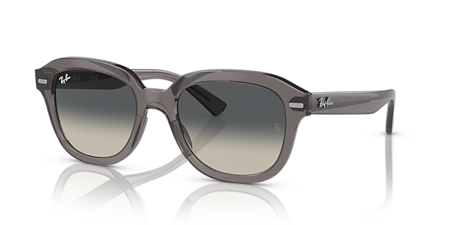 RB4398 Opaal donkergrijs KunststofSunglass Frames van B24, Hoekweergave