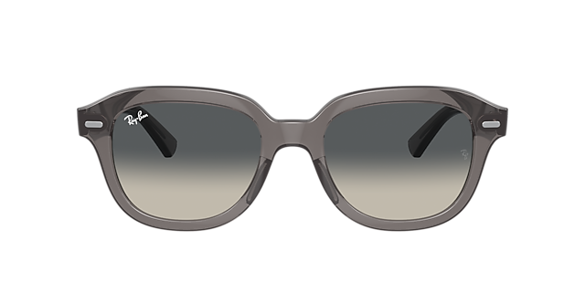 RB4398 Opaal donkergrijs KunststofSunglass Frames van B24, met getinte lenzen