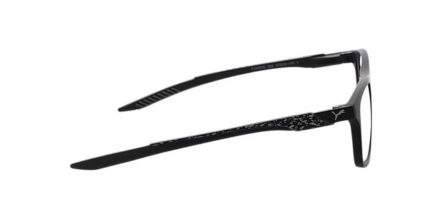 PU0394O Schwarz KunststoffEyeglass Frames von B24, Seitenansicht