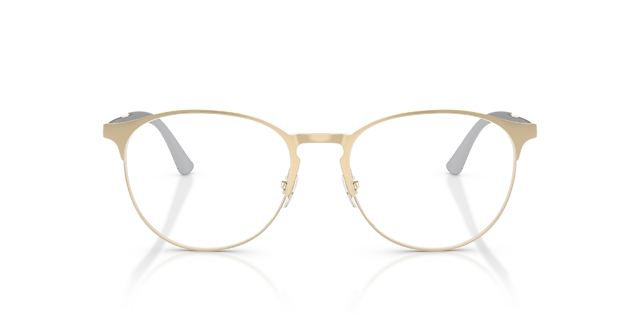 RB6375 Lichtgoud MetaalEyeglass Frames van B24, Vooraanzicht