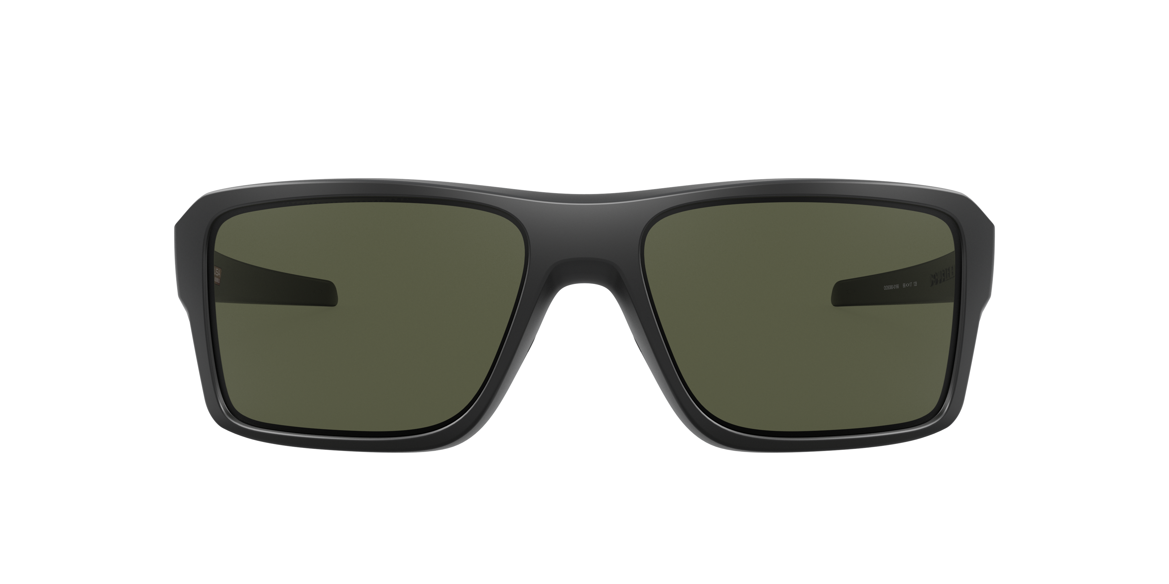 Double Edge Matt Schwarz KunststoffSunglass Frames von B24, mit getönten Gläsern