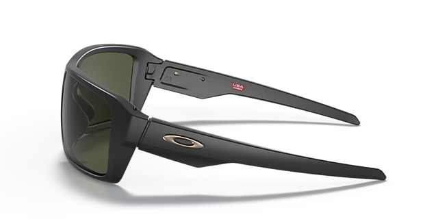 Double Edge Matt Schwarz KunststoffSunglass Frames von B24, Seitenansicht