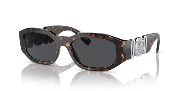 VE4361 Havana KunststoffSunglass Frames von B24, Dreiviertelansicht