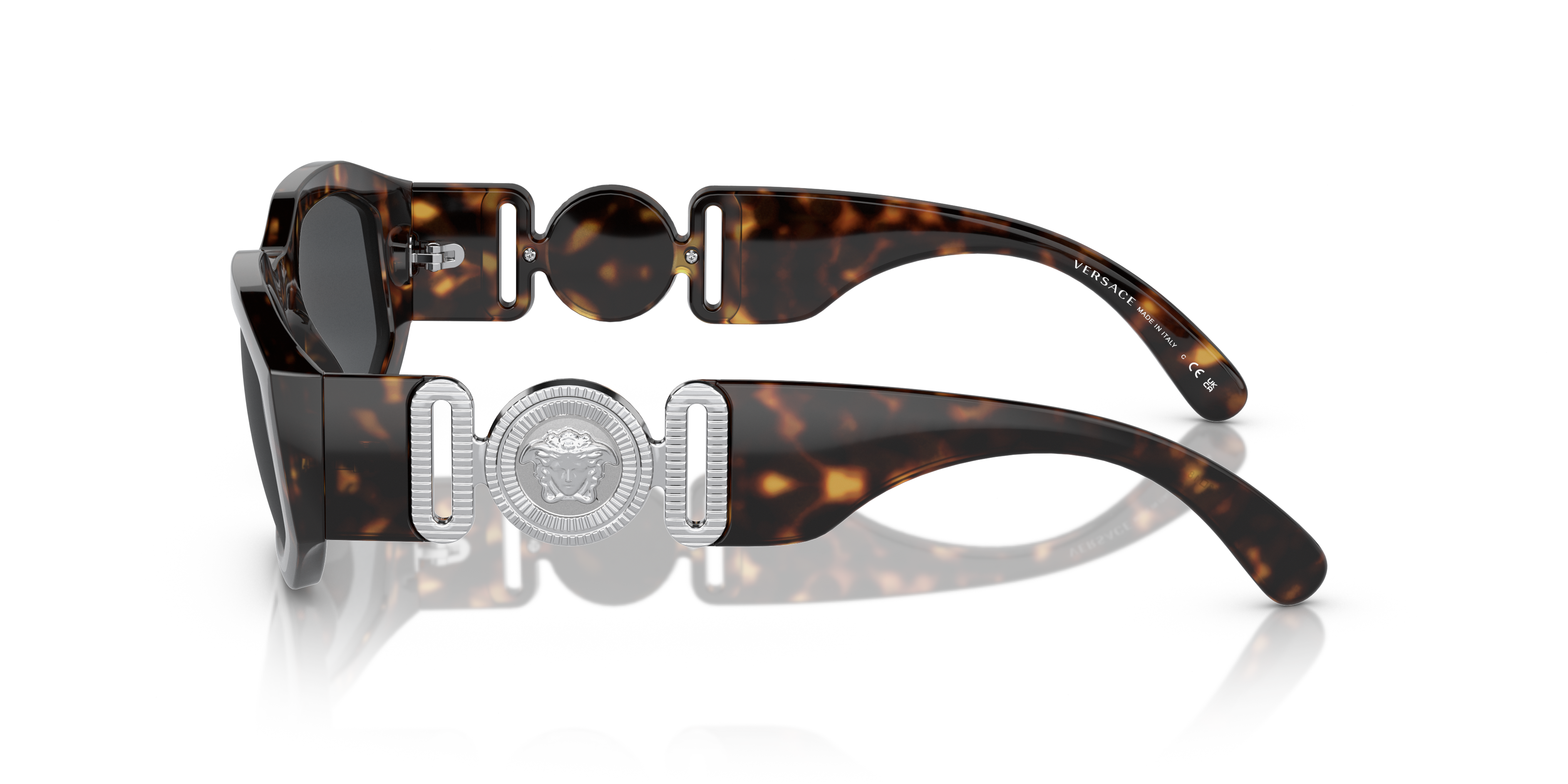 VE4361 Havana KunststoffSunglass Frames von B24, Seitenansicht