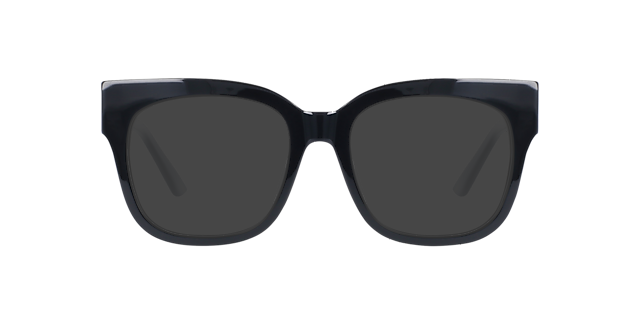 Riley Jet Black AcetaatEyeglass Frames van B24, met getinte lenzen